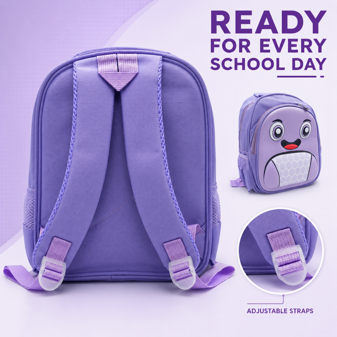 School Backpack Lightweight Large Capacity Multi Pocket Bookbag Adjustable Padded Shoulder Straps Water Resistant Everyday Backpack Study Travel Outdoor Activities Daily Use