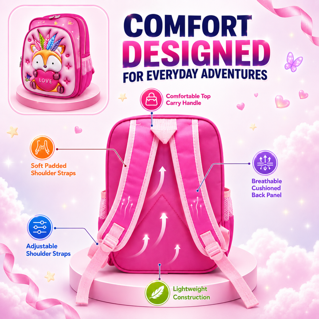 School Backpack Lightweight Large Capacity Multi Pocket Bookbag Adjustable Padded Shoulder Straps Water Resistant Everyday Backpack Study Travel Outdoor Activities Daily Use
