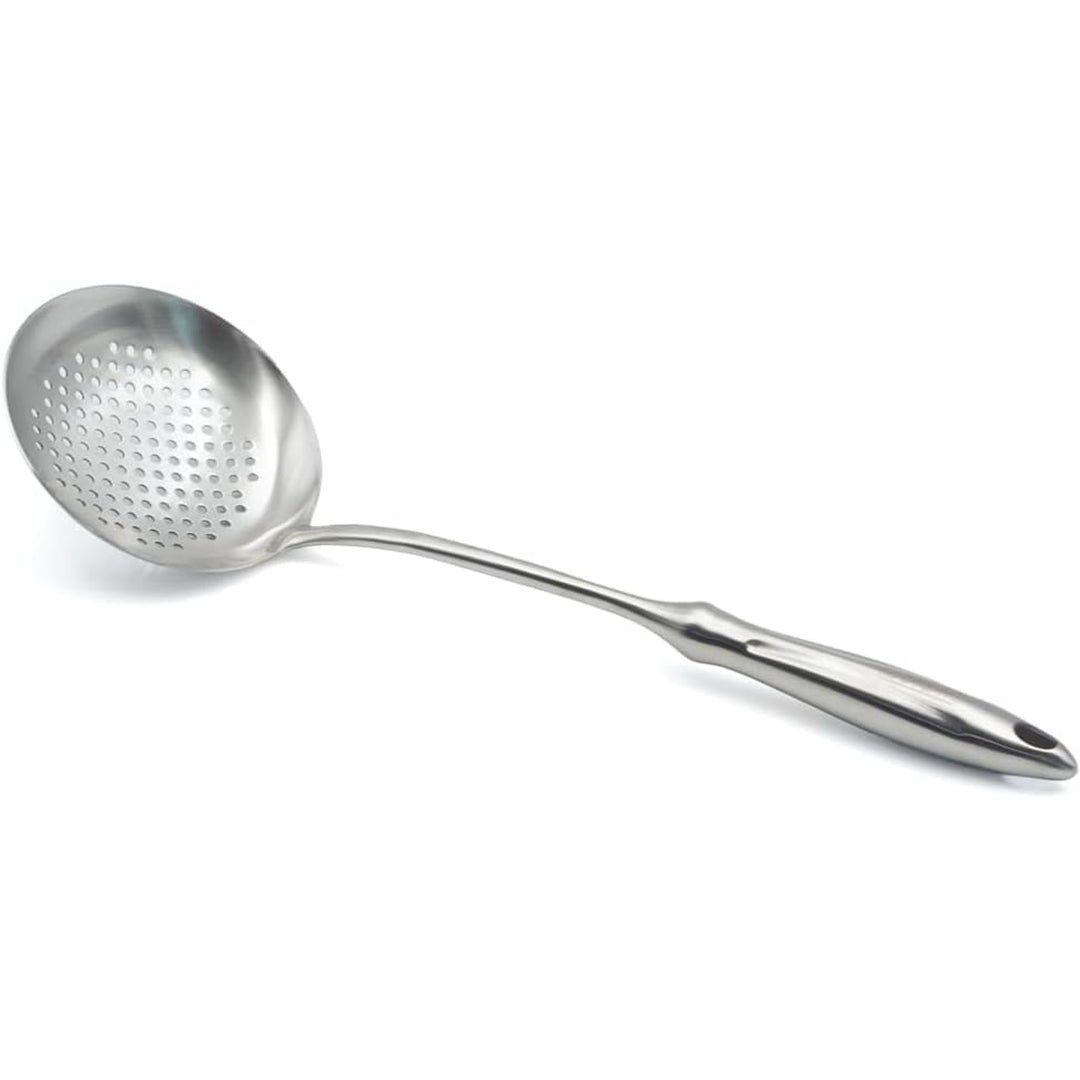 BERAM Honor Cooking Utensils Set 304 Stainless Steel 6 Pieces Soup Spoon Spatula Slotted Turner Rice Scoop Pasta Server Skimmer Food Grade Kitchen Tools