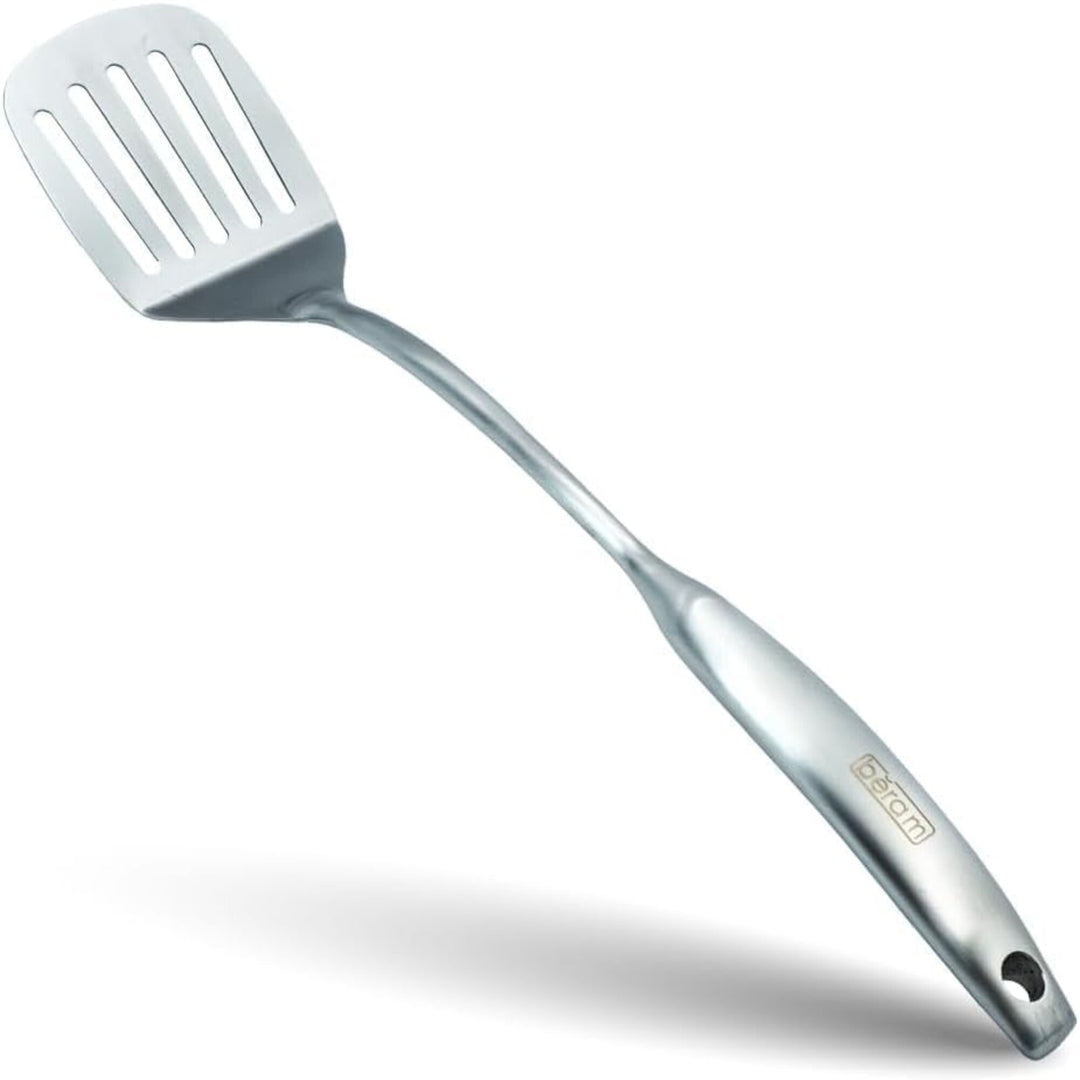 BERAM Elegant Hollow Handles Stainless Steel Cooking Utensils Set 6 Pieces Spatula Turner Rice Scoop Pasta Server Skimmer Soup Ladle Kitchen Tools for Daily Use Daily Use Cookware Set 304