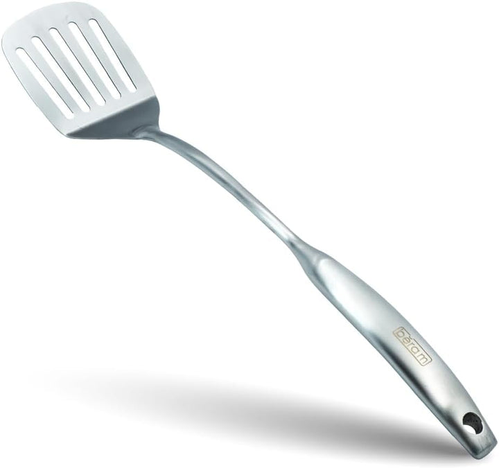 BERAM Elegant Hollow Handles Stainless Steel Cooking Utensils Set 6 Pieces Spatula Turner Rice Scoop Pasta Server Skimmer Soup Ladle Kitchen Tools for Daily Use Daily Use Cookware Set 304