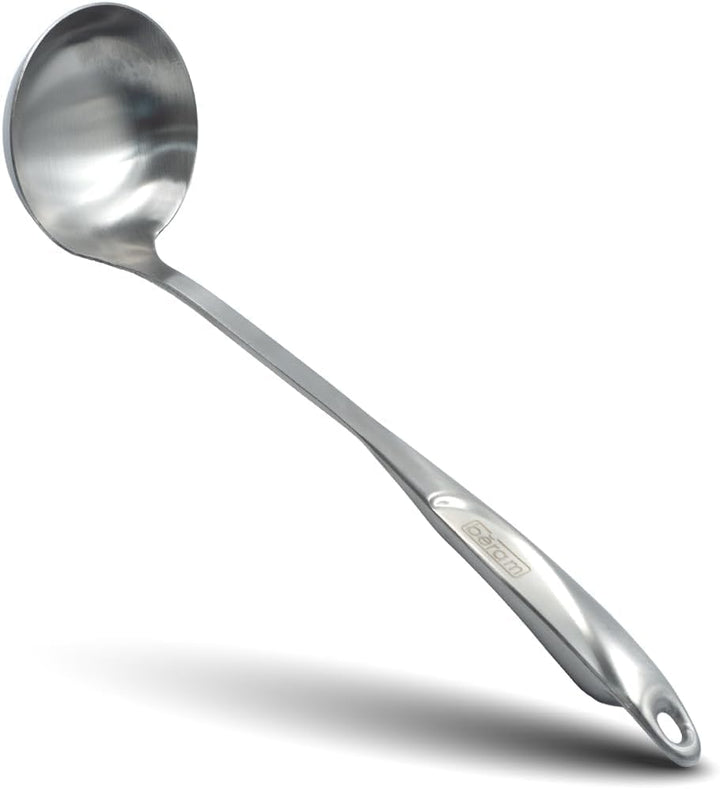 BERAM Cooking Utensils Set S-Shaped 304 Stainless Steel Silverware Cookware Set Includes Spatula Skimmer Soup Ladle Turner Pasta Server Rice Scoop with Multipurpose Stand