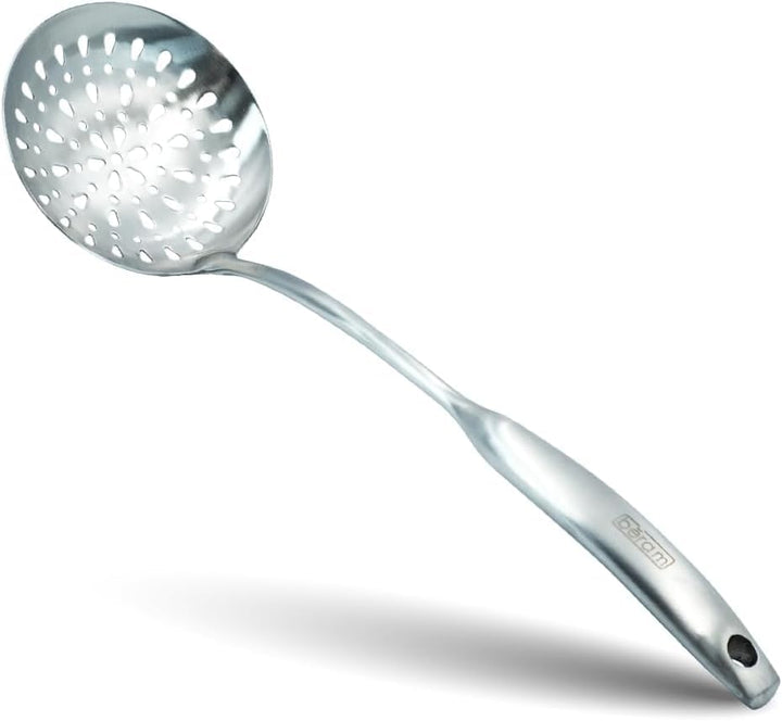 BERAM Elegant Hollow Handles Stainless Steel Cooking Utensils Set 6 Pieces Spatula Turner Rice Scoop Pasta Server Skimmer Soup Ladle Kitchen Tools for Daily Use Daily Use Cookware Set 304