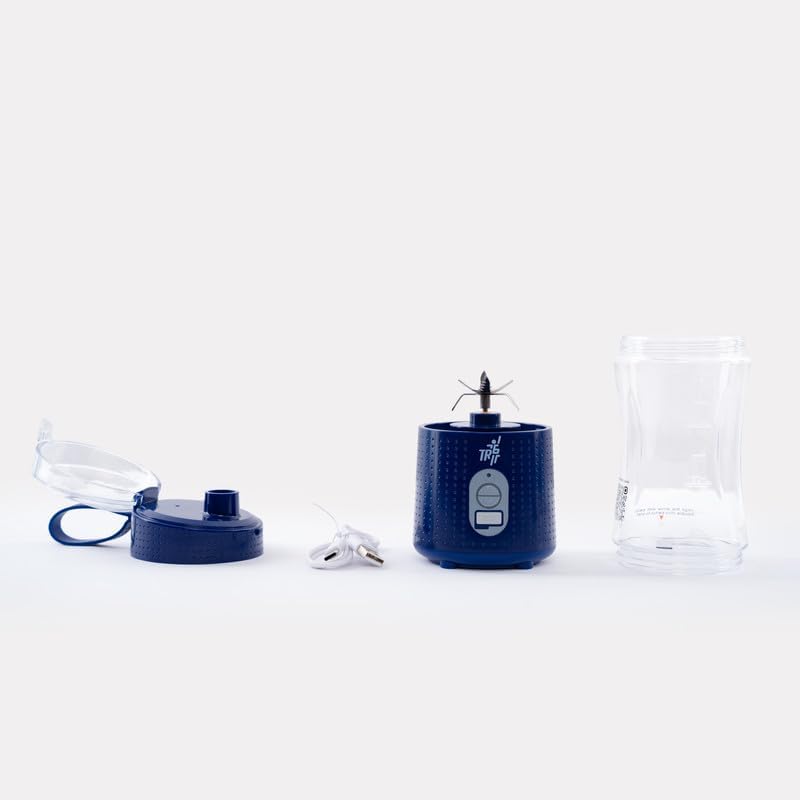 TR6 Blendmate Comfort Portable Blender for Smoothies, Protein Shakes & Ice Crushing – 380ML Capacity, Tritan Material, 4000mAh Battery, USB-C Port, and Sipper Lid