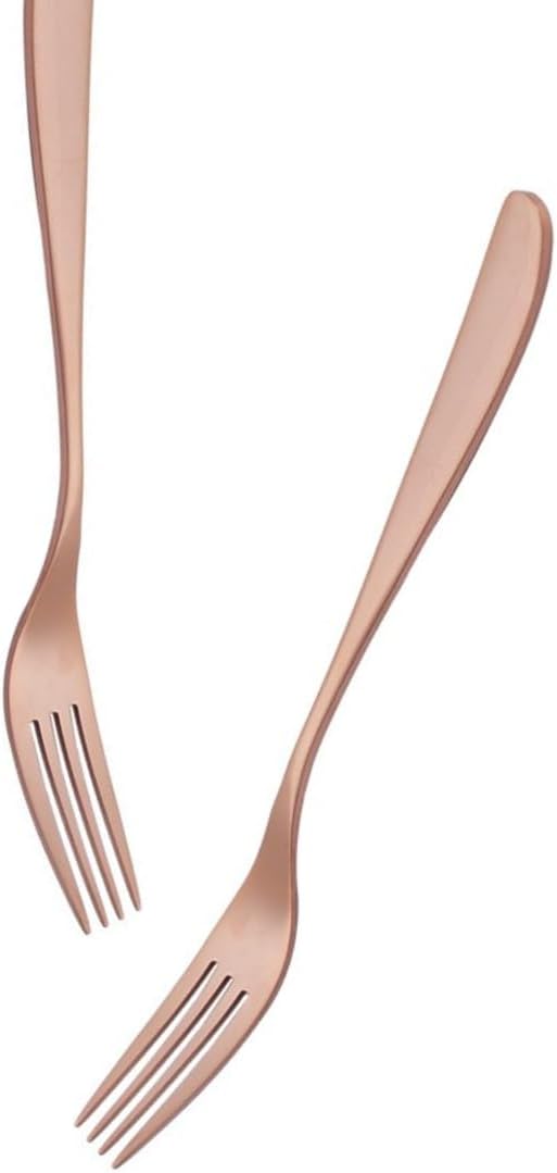 BERAM Table Trend Cutlery Elegant 18/10 Stainless Steel Flatware with PVD Copper Finish, Premium Tableware for Home, Restaurants