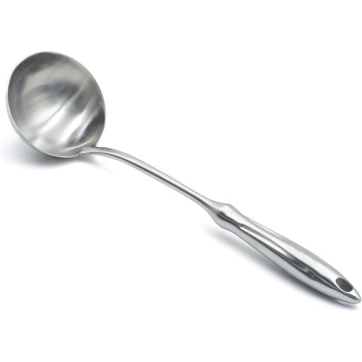 BERAM Honor Cooking Utensils Set 304 Stainless Steel 6 Pieces Soup Spoon Spatula Slotted Turner Rice Scoop Pasta Server Skimmer Food Grade Kitchen Tools