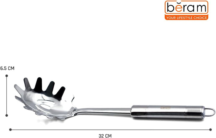 Stainless Steel Matte Pasta Server