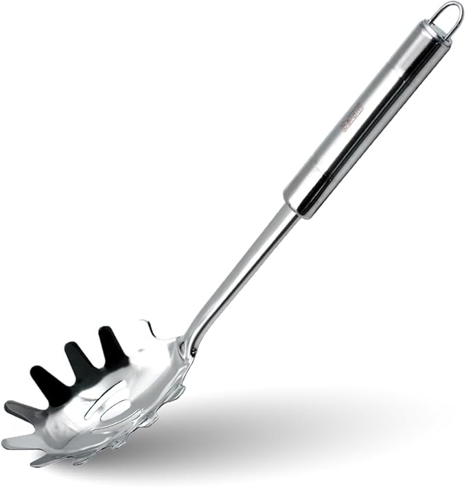 Stainless Steel Matte Pasta Server