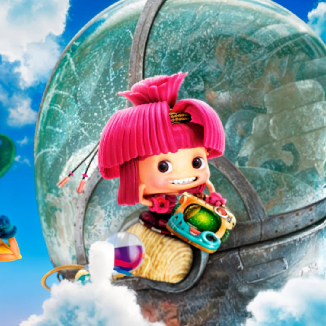 Kidsmart Hezi Kunta GAGA – Interactive Kids’ Figurine Toy for Ages 6+, Colorful Character with Movable Parts, Engages Imagination and Fine Motor Skills, Durable and Safe Play Companion