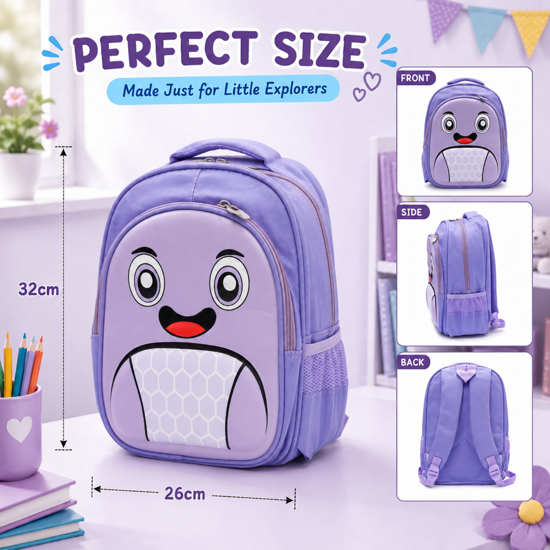 School Backpack Lightweight Large Capacity Multi Pocket Bookbag Adjustable Padded Shoulder Straps Water Resistant Everyday Backpack Study Travel Outdoor Activities Daily Use