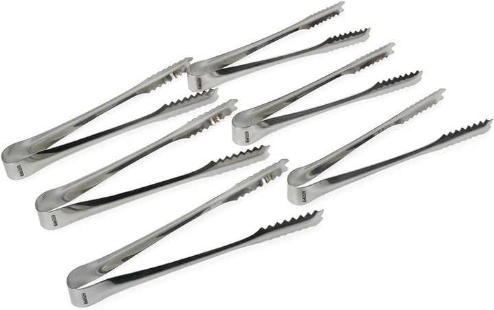 Beram Sugar Tong – Stainless Steel Mini Tongs for Sugar Cubes, Ice, Snacks & Tea Parties – Durable, Rust-Resistant Zig Zag 12.5