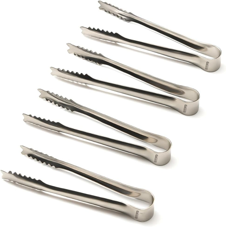 Beram Sugar Tong – Stainless Steel Mini Tongs for Sugar Cubes, Ice, Snacks & Tea Parties – Durable, Rust-Resistant Zig Zag 12.5