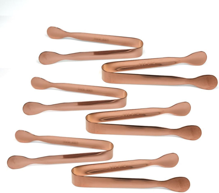 Beram Sugar Tong – Stainless Steel Mini Tongs for Sugar Cubes Ice Snacks & Tea Parties – Durable Rust-Resistant Oval Design