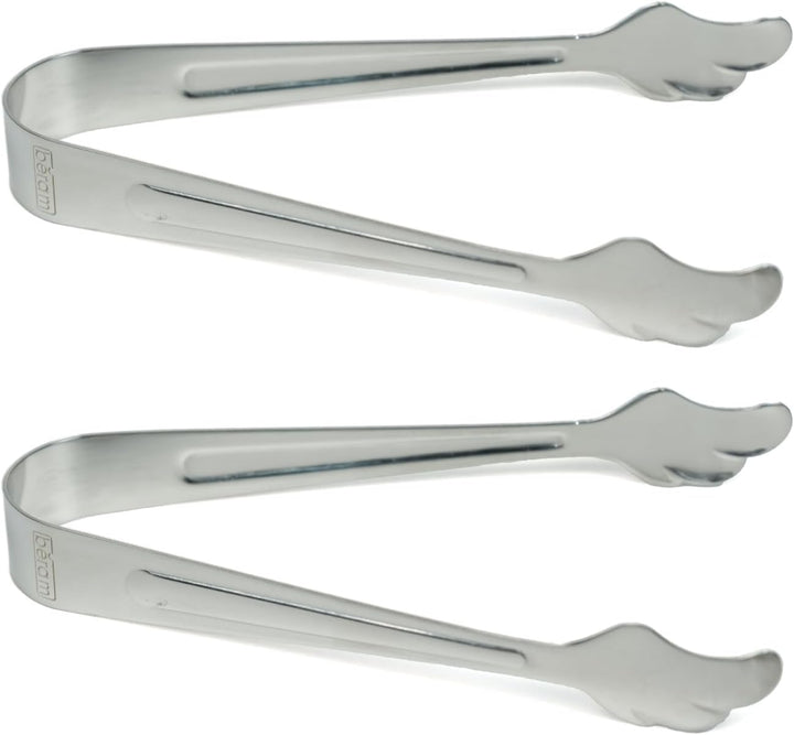 Beram Sugar Tong – Stainless Steel Mini Tongs for Sugar Cubes Ice Snacks & Tea Parties – Durable Rust-Resistant Leaf Design