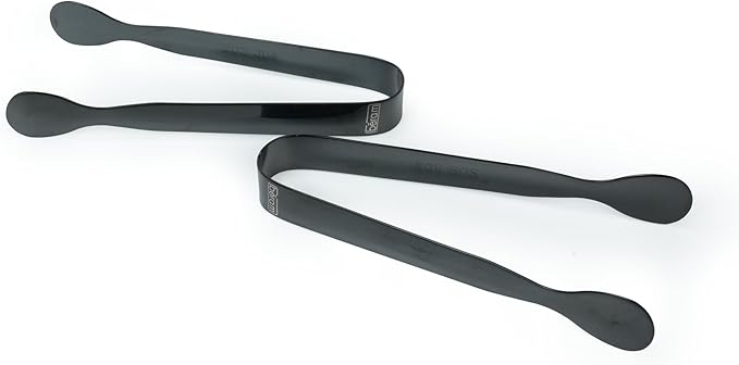 Beram Sugar Tong – Stainless Steel Mini Tongs for Sugar Cubes Ice Snacks & Tea Parties – Durable Rust-Resistant Oval Design