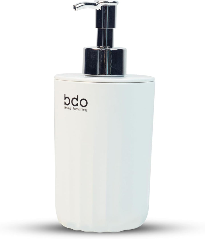 BERAM Sea Wave Soap Dispenser, Hand Sanitizer Travel Bottle, Hand and Liquid Soap Pump, Lotion Dispenser, Compact Bathroom or Kitchen Container, Holder for Traveling, Camping, Vacation