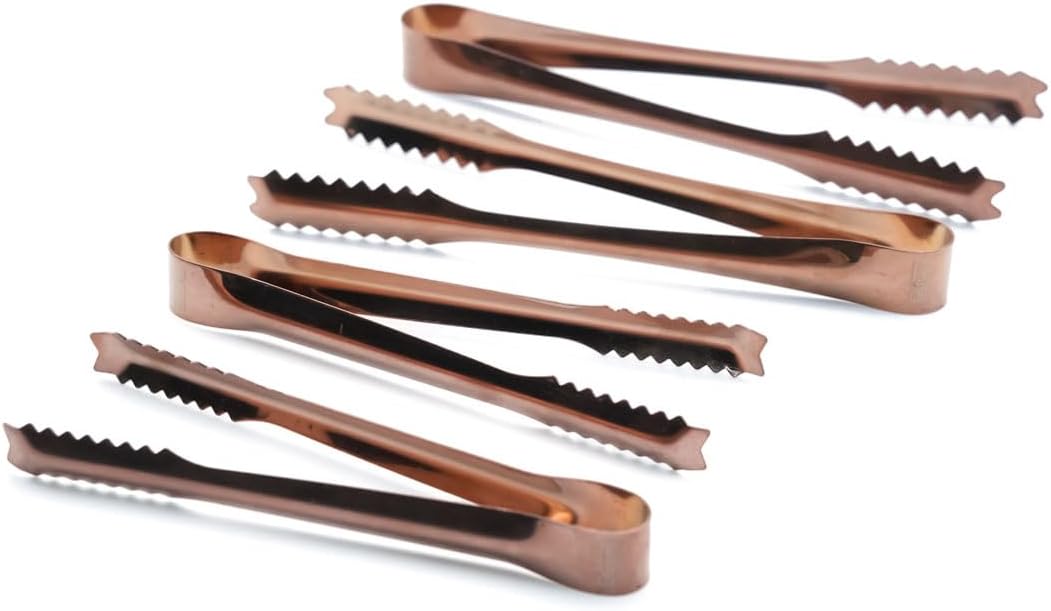 Beram Sugar Tong – Stainless Steel Mini Tongs for Sugar Cubes, Ice, Snacks & Tea Parties – Durable, Rust-Resistant Zig Zag 12.5