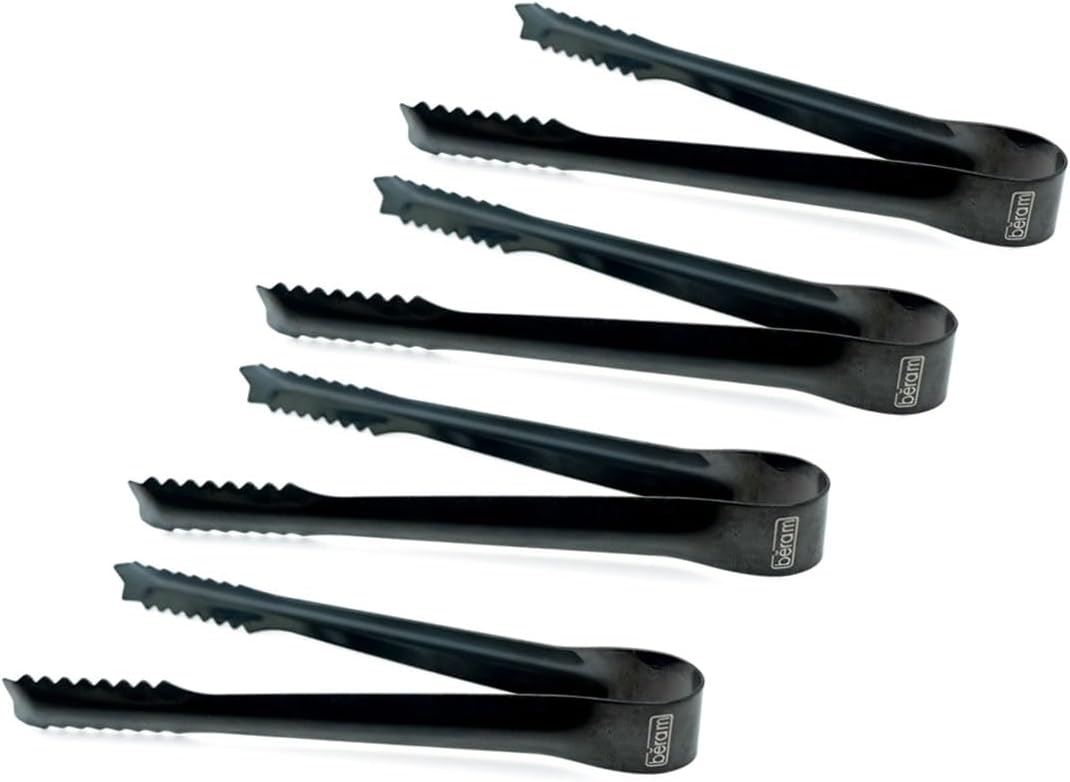Beram Sugar Tong – Stainless Steel Mini Tongs for Sugar Cubes, Ice, Snacks & Tea Parties – Durable, Rust-Resistant Zig Zag 12.5