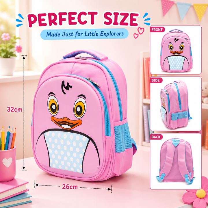 School Backpack Lightweight Large Capacity Multi Pocket Bookbag Adjustable Padded Shoulder Straps Water Resistant Everyday Backpack Study Travel Outdoor Activities Daily Use