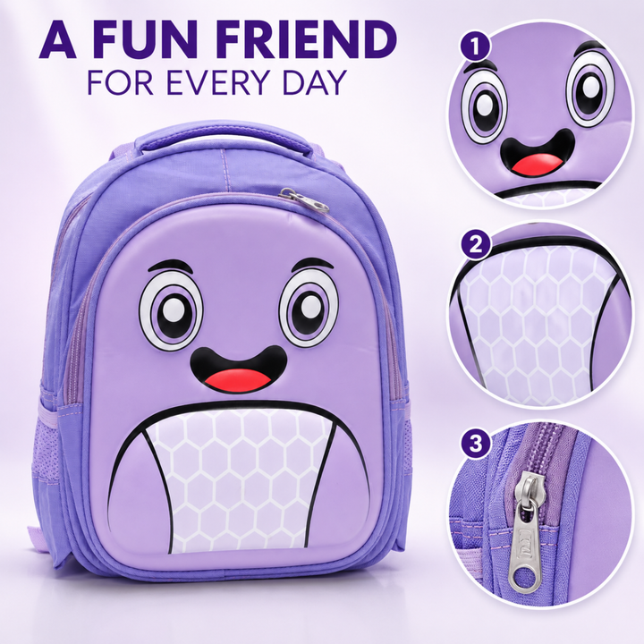 School Backpack Lightweight Large Capacity Multi Pocket Bookbag Adjustable Padded Shoulder Straps Water Resistant Everyday Backpack Study Travel Outdoor Activities Daily Use