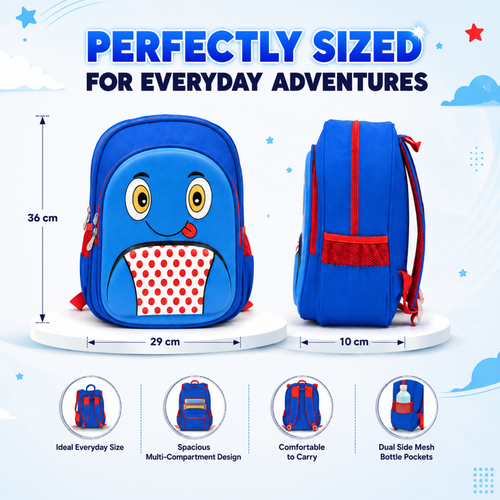 School Backpack Lightweight Large Capacity Multi Pocket Bookbag Adjustable Padded Shoulder Straps Water Resistant Everyday Backpack Study Travel Outdoor Activities Daily Use