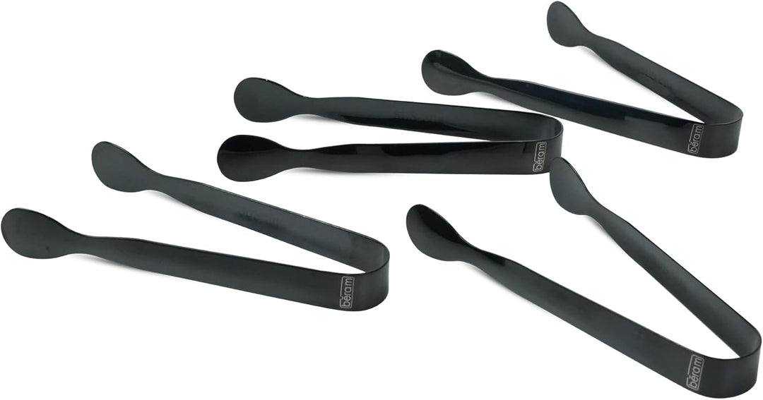 Beram Sugar Tong – Stainless Steel Mini Tongs for Sugar Cubes Ice Snacks & Tea Parties – Durable Rust-Resistant Oval Design