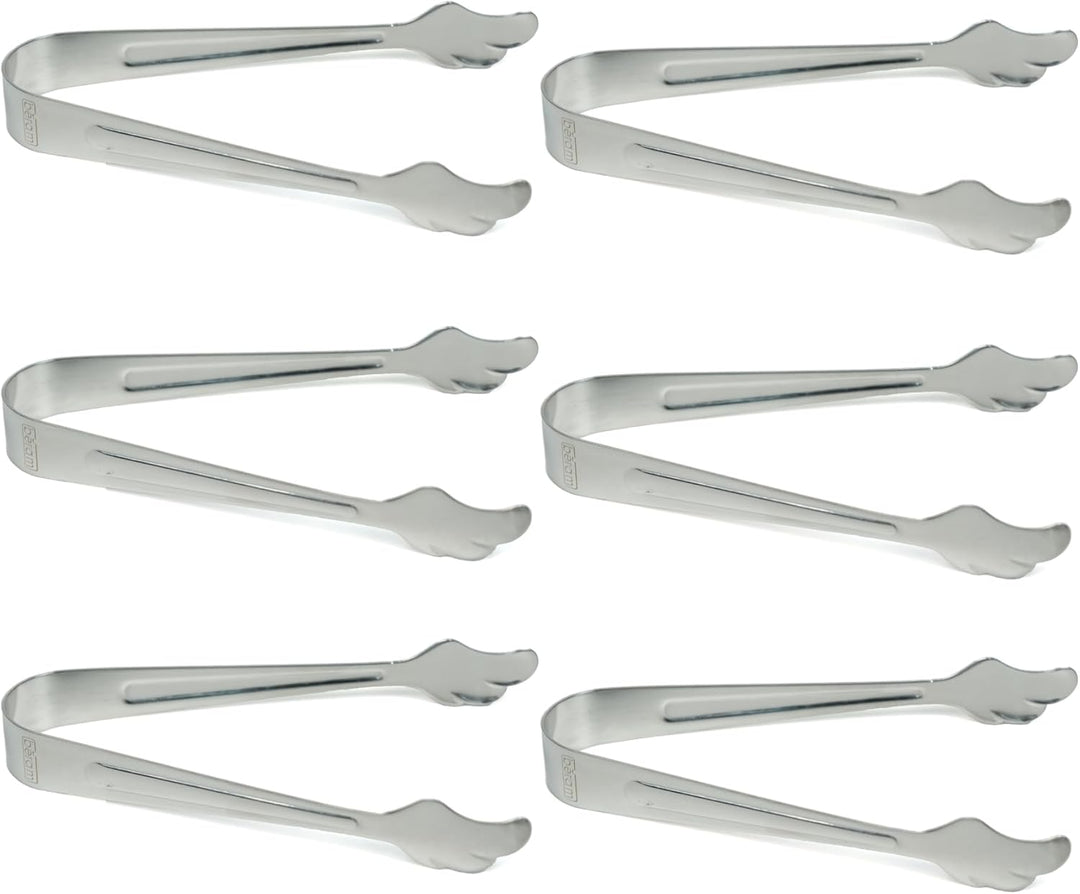 Beram Sugar Tong – Stainless Steel Mini Tongs for Sugar Cubes Ice Snacks & Tea Parties – Durable Rust-Resistant Leaf Design