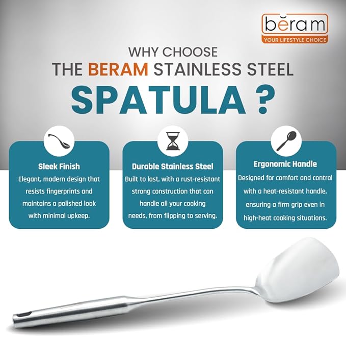 Plain Stainless Steel Spatula