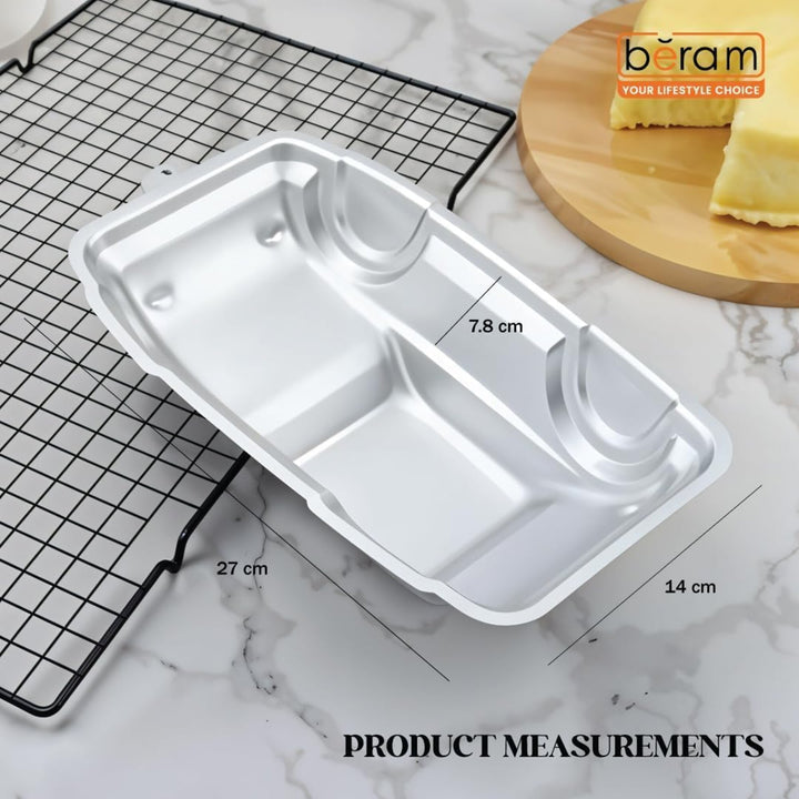 BERAM Non Stick Food Grade Aluminium Alloy Cake Mould Creative Shape Baking Pan for Birthday Party Christmas Kids Home Bakers Baking Lovers Decorating Essentials Baking Tools Kitchen Accessories Oven Safe Durable