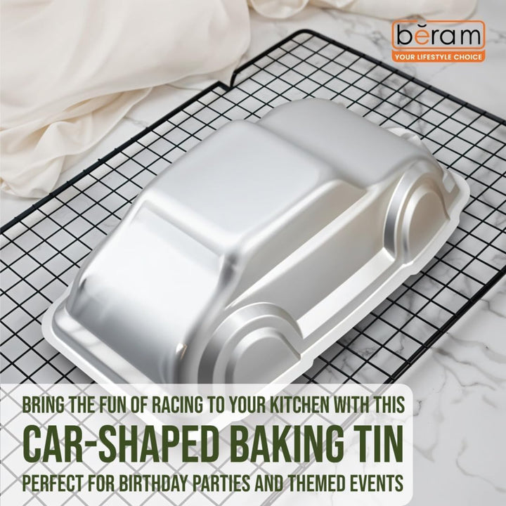 BERAM Non Stick Food Grade Aluminium Alloy Cake Mould Creative Shape Baking Pan for Birthday Party Christmas Kids Home Bakers Baking Lovers Decorating Essentials Baking Tools Kitchen Accessories Oven Safe Durable