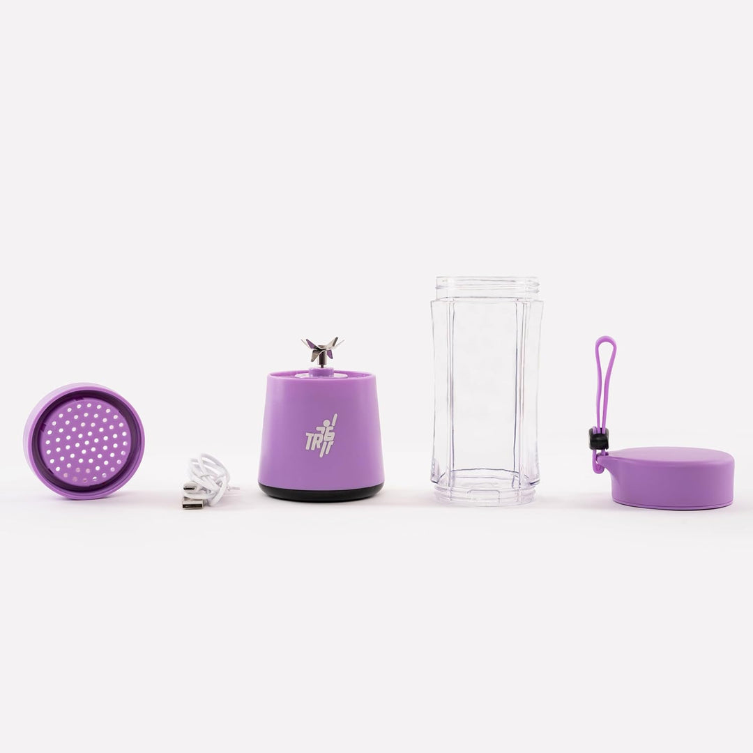 TR6 Blendmate Eco Portable Blender for Smoothies & Shakes – 380ML Rechargeable | Compact | Portable