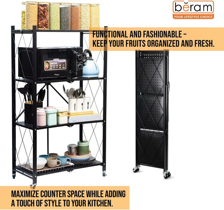 4-Tier Foldable Rack