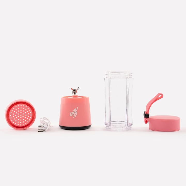TR6 Blendmate Eco Portable Blender for Smoothies & Shakes – 380ML Rechargeable | Compact | Portable