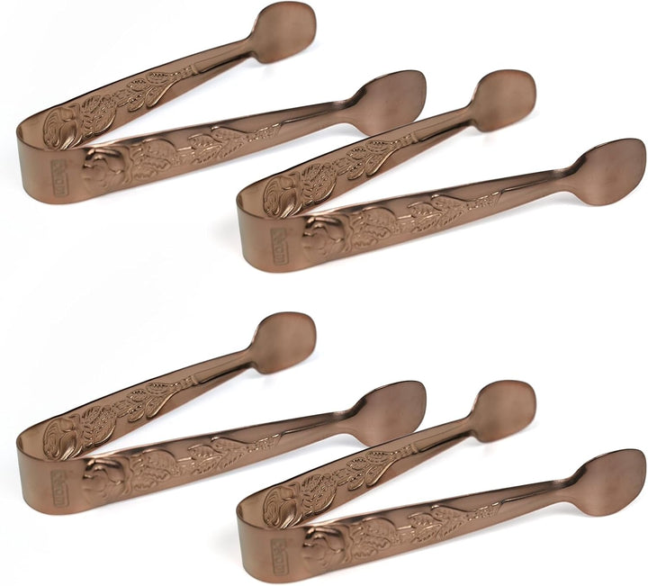 Beram Sugar Tong – Stainless Steel Mini Tongs for Sugar Cubes, Ice, Snacks & Tea Parties – Durable, Rust-Resistant Handle Design