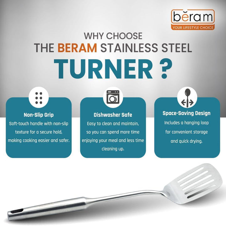Plain Stainless Steel Turner