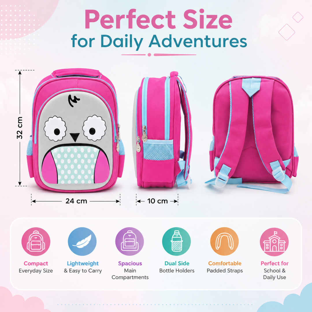 School Backpack Lightweight Large Capacity Multi Pocket Bookbag Adjustable Padded Shoulder Straps Water Resistant Everyday Backpack Study Travel Outdoor Activities Daily Use