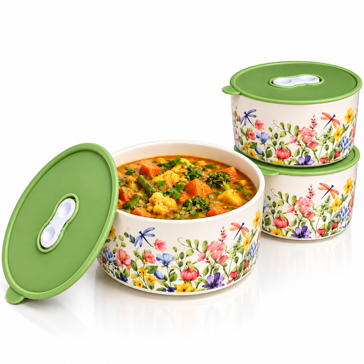 Ceramic Bowl Set Premium Porcelain Storage and Serving Bowls Microwave and Dishwasher Safe Soup Rice Snack Cereal Meal Prep Bowls Modern Kitchen Food Container Set