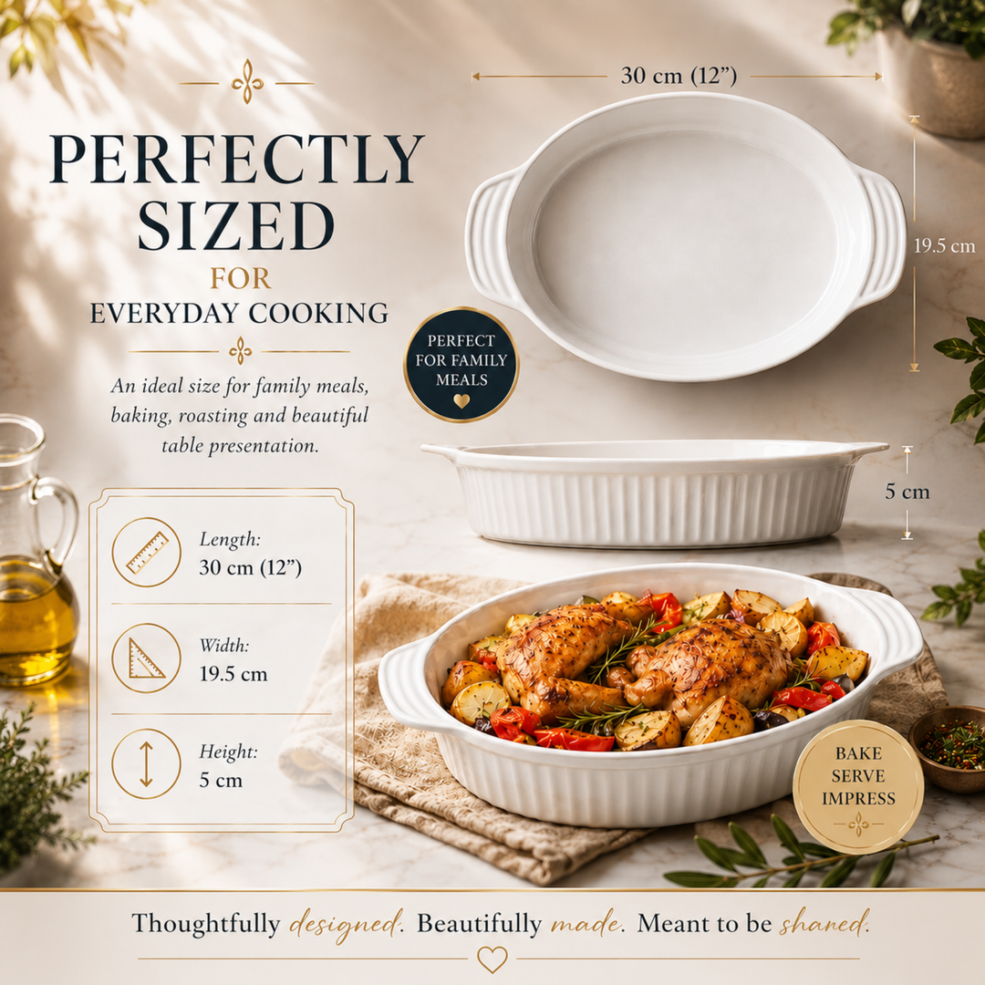 Ceramic Stripes White Serving Tray Microwave Dishwasher Safe Ceramic Platter for Snacks Desserts Appetizers Sushi Pastry Dry Fruits Dining Kitchen Buffet Party and Restaurant Use