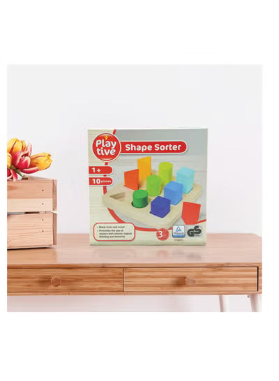 Colorful Wooden Shape Matching Set for Toddlers  Early Learning Educational Toy to Boost Motor Skill Development Shape Recognition and Cognitive Skills  Safe Durable and Fun Wooden Puzzle Game