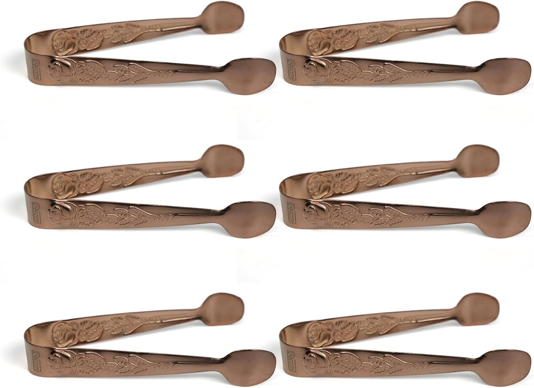 Beram Sugar Tong – Stainless Steel Mini Tongs for Sugar Cubes, Ice, Snacks & Tea Parties – Durable, Rust-Resistant Handle Design