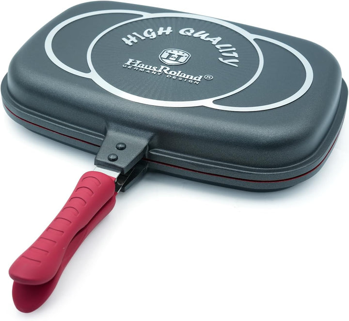 14Pcs Black Granite Nonstick Cookware Set with Lids Die-Cast Aluminum Induction & Oven Safe PFOA/PTFE-Free Kitchen Utensil Durable Scratch-safe Pots & Pans for Cooking (14PCS Set)