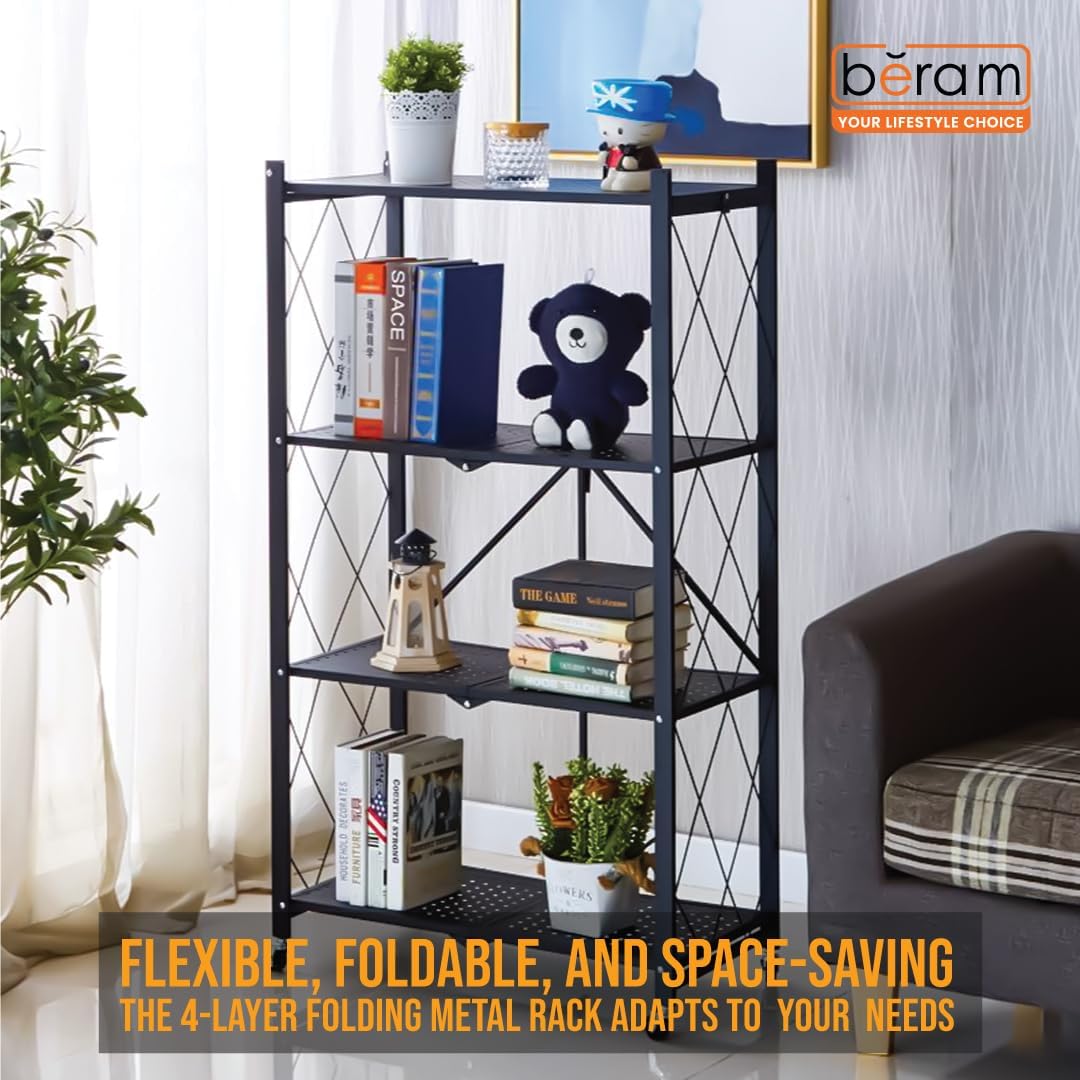4-Tier Foldable Rack