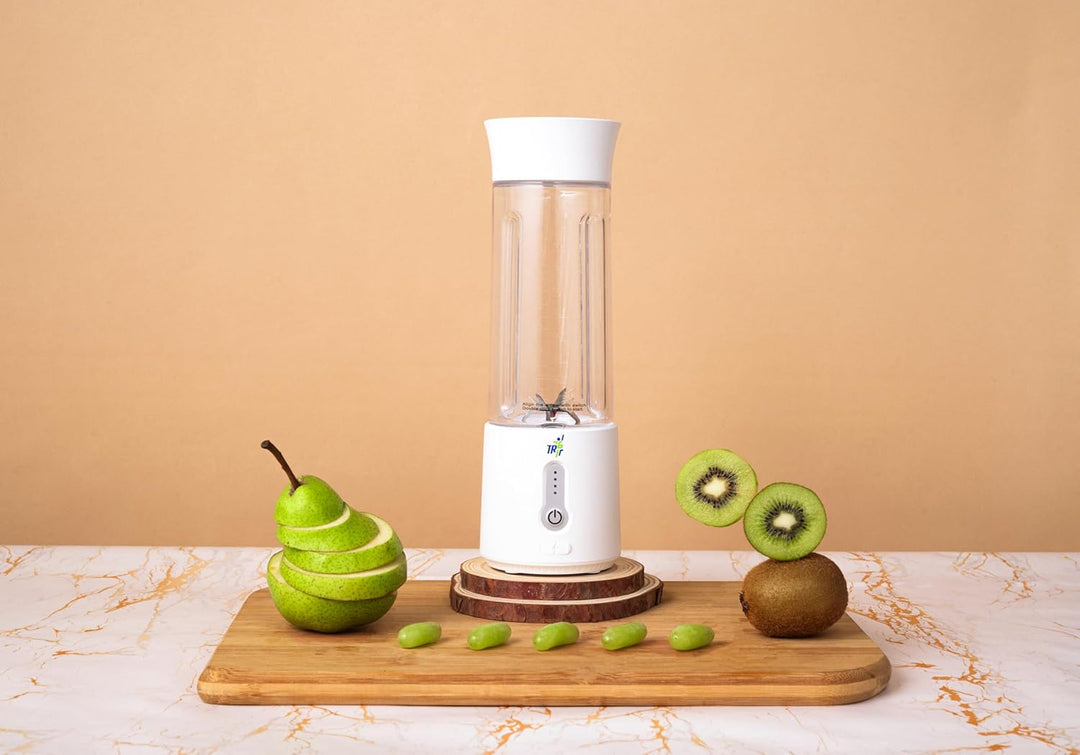 TR6 Blendmate Pro Portable Blender for Smoothies, Protein Shakes & Ice Crushing – 500ML Capacity, Tritan Material, 4000mAh Battery, USB-C Port with Handle Lid