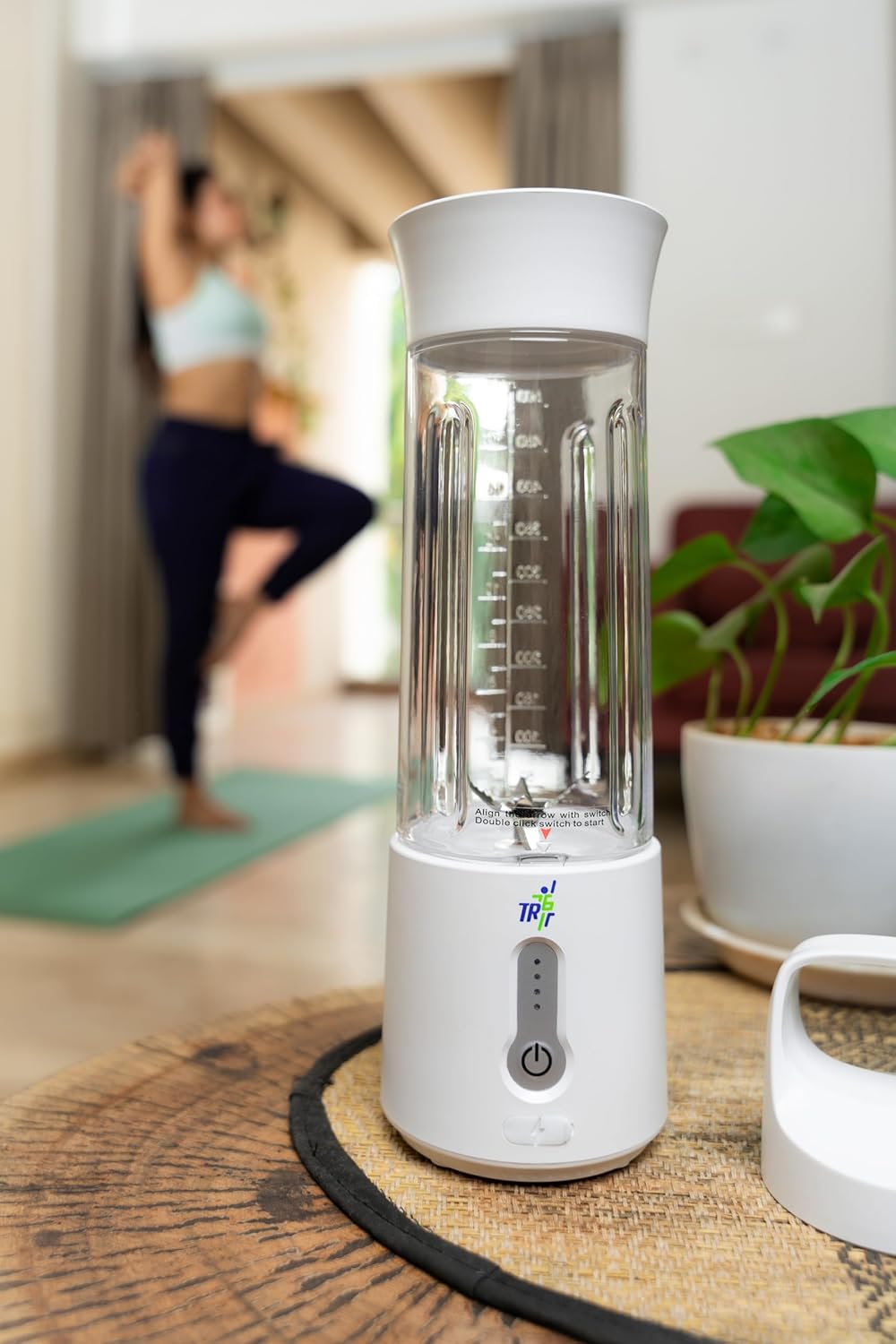 TR6 Blendmate Pro Portable Blender for Smoothies, Protein Shakes & Ice Crushing – 500ML Capacity, Tritan Material, 4000mAh Battery, USB-C Port with Handle Lid