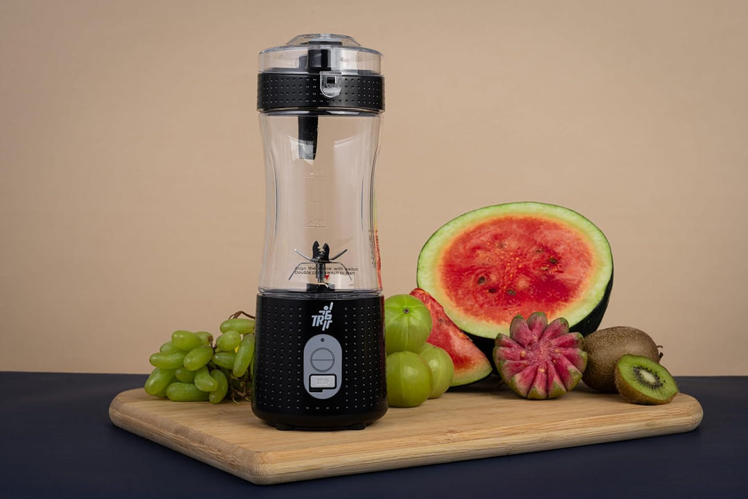 TR6 Blendmate Comfort Portable Blender for Smoothies, Protein Shakes & Ice Crushing – 380ML Capacity, Tritan Material, 4000mAh Battery, USB-C Port, and Sipper Lid