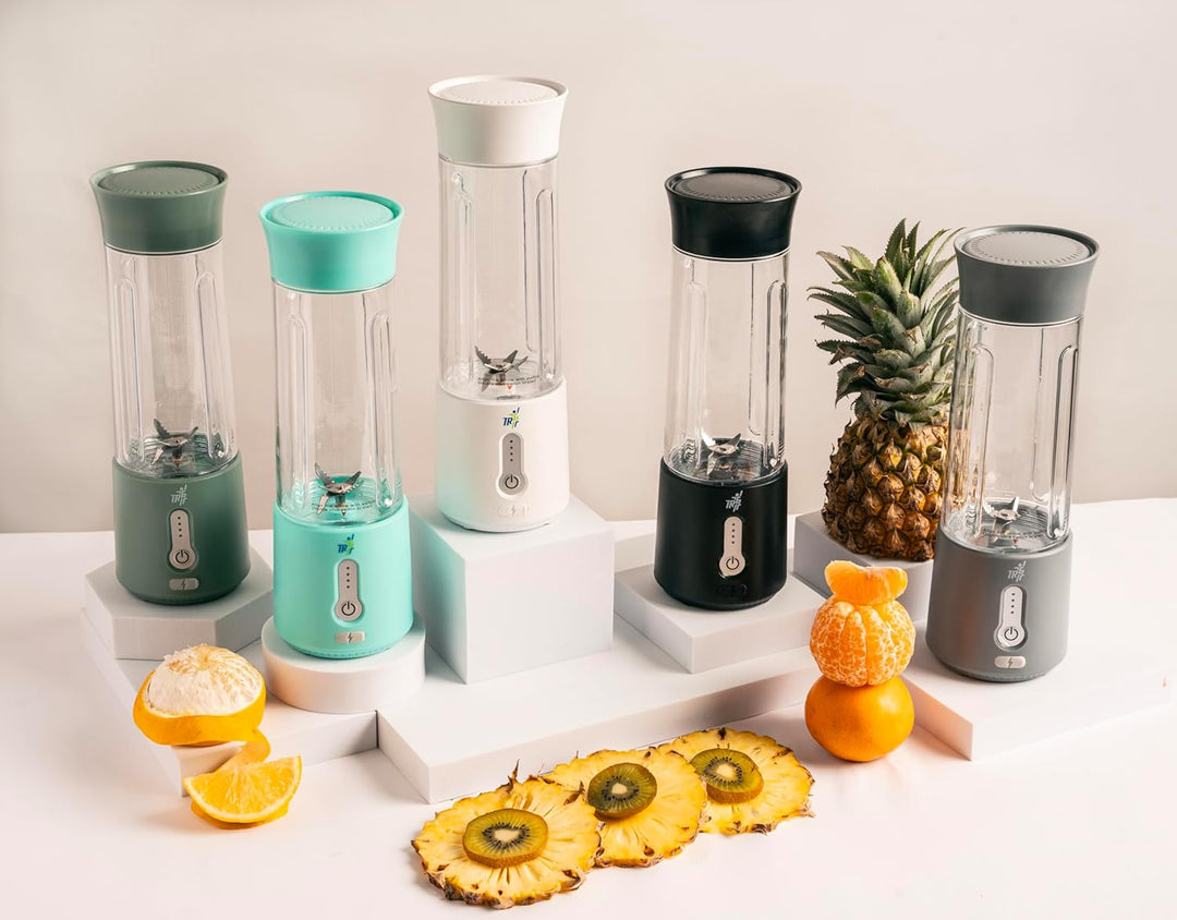 TR6 Blendmate Pro Portable Blender for Smoothies, Protein Shakes & Ice Crushing – 500ML Capacity, Tritan Material, 4000mAh Battery, USB-C Port with Handle Lid