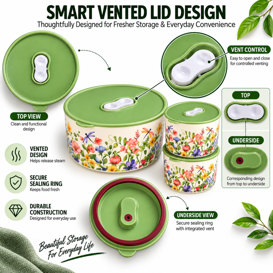 Ceramic Bowl Set Premium Porcelain Storage and Serving Bowls Microwave and Dishwasher Safe Soup Rice Snack Cereal Meal Prep Bowls Modern Kitchen Food Container Set