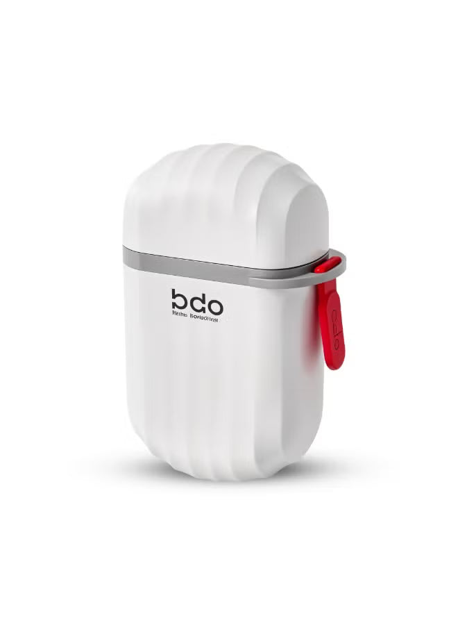 Sea Wave Travel Soap Case, Portable Soap Box, Compact Bathroom Container, Double Layer Leak-Proof Container, Efficient Soap Dish, Bar Soap Holder for Traveling, Camping, Vacation