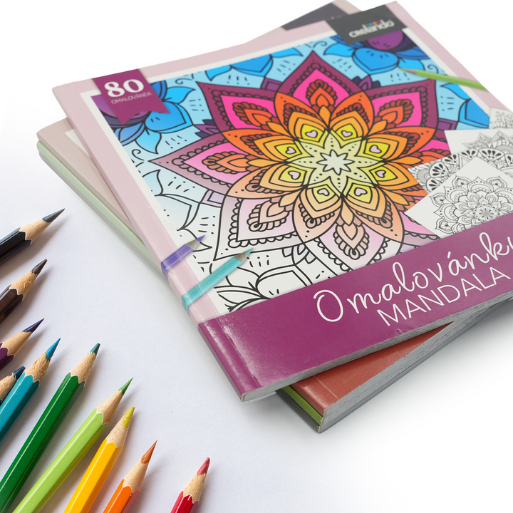 Blooming Mandala Coloring Book 80 Intricate Mandala Designs for Kids and Adults Relaxing Symmetry Patterns Mindfulness Art Coloring for Stress Relief Creativity and Relaxation