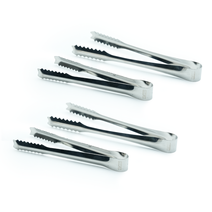 Beram 15+12.5 Sugar Tong Stainless Steel Mini Tongs for Sugar Cubes, Ice, Snacks & Tea Parties – Durable, Rust-Resistant